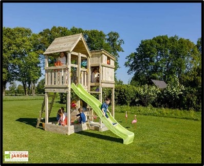 [TOY008] Aire de jeux en bois 